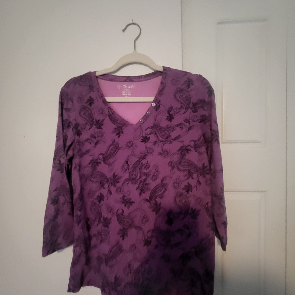Chico's cute 3/4 length sleeve t